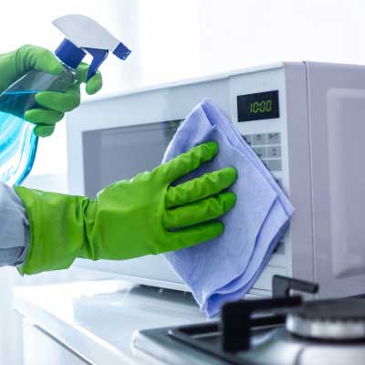 Microwave Cleaning